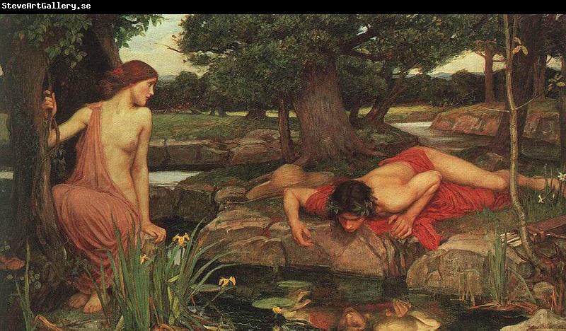 John William Waterhouse Echo and Narcissus.